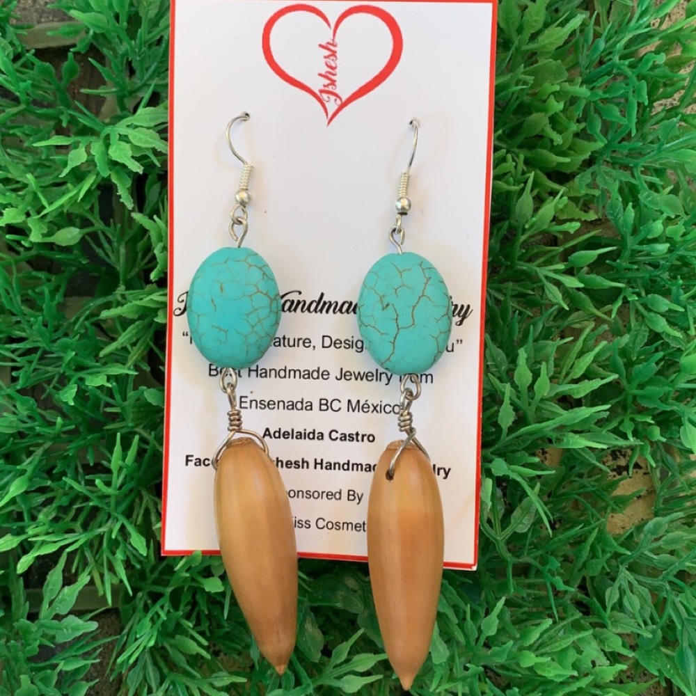 Ishesh Handmade Acorn Earrings